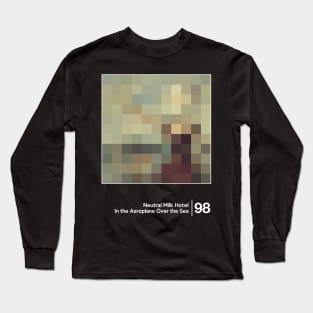 Neutral Milk Hotel / Minimal Style Graphic Artwork Long Sleeve T-Shirt